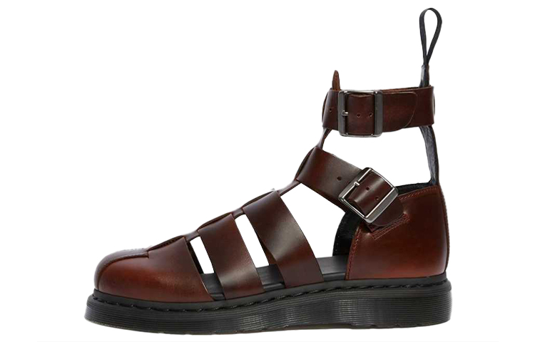 Dr. Martens Geraldo Leather Brown Sandals