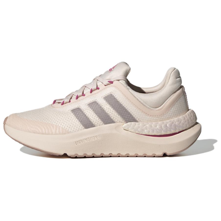 Adidas Znsara Cushioning, Wear Resistant Low Top Casual Shoes Women's Beige Pink
