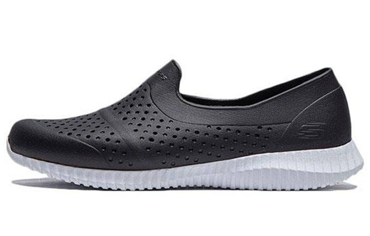 Skechers Elite Fle Abrasion Resistant Low Top Casual Shoes Men's Black