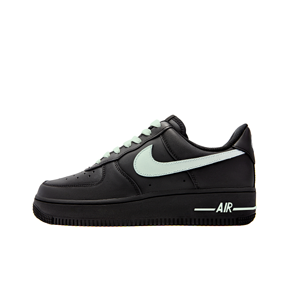 Nike Air Force 1 Slip Resistant, Abrasion Resistant, Lightweight Low Top Skateboard Shoes Women's Black Green