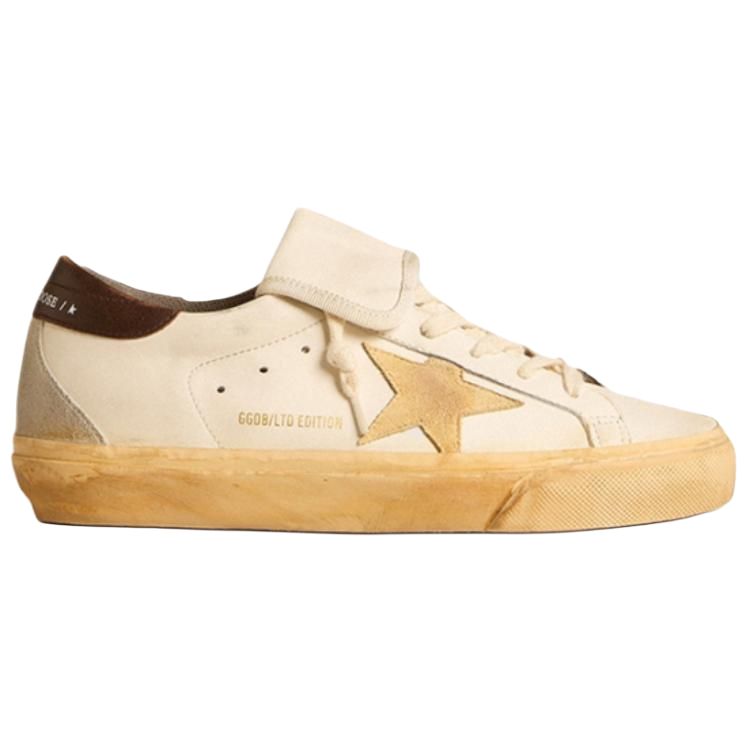 Golden Goose Super-Star Low-Top Skateboard Shoes Men's White