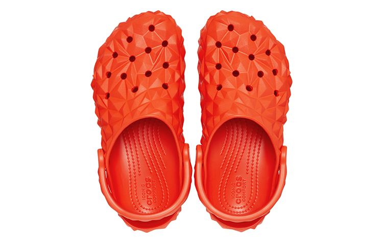 Crocs Classic Geometric Clogs 'Orange' Women's