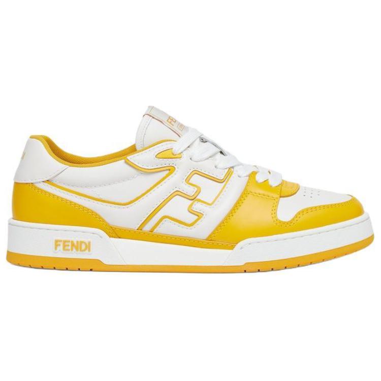 FENDI Match Panelled Low Top Sneakers
