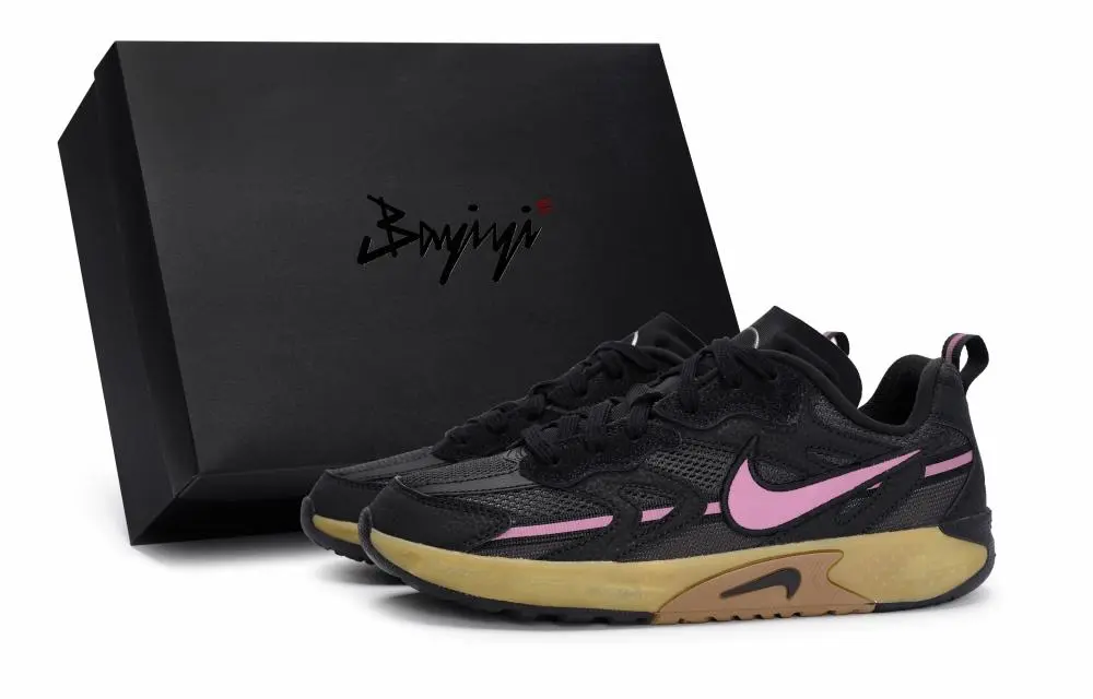 Nike Jam Series Anti-Slip Wear-Resistant Low-Top Casual Shoes Women's Black Pink Brown