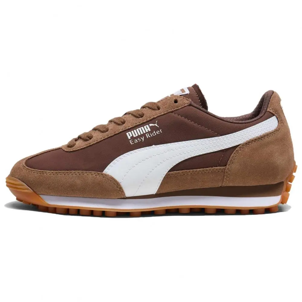 PUMA Easy Rider Abrasion Resistant Low Top Casual Shoes Women's Brown