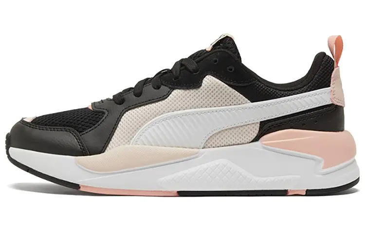 PUMA X Ray Black Pink White Low Tops Sports Shoe 'Black White Pink'