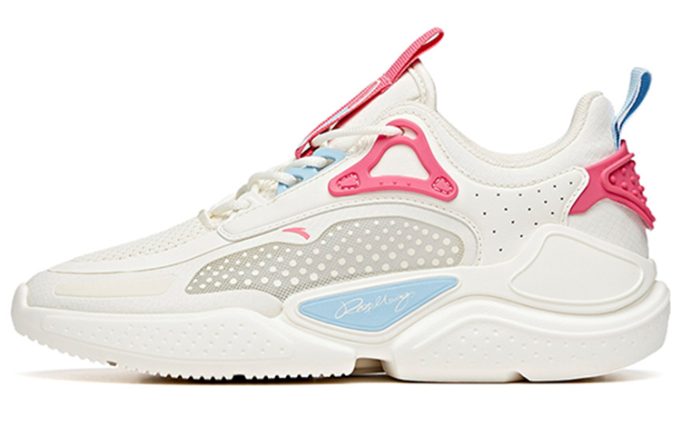 Anta Low Top Running Shoes Women's White Red