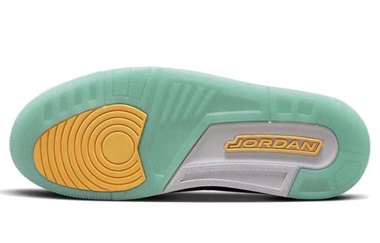 Jordan Legacy 312 Cushioned Wear-Resistant Breathable High-Top Vintage Basketball Shoes Men's White Green купить в интернет-магазине Yoocart с быстрой доставкой по России.