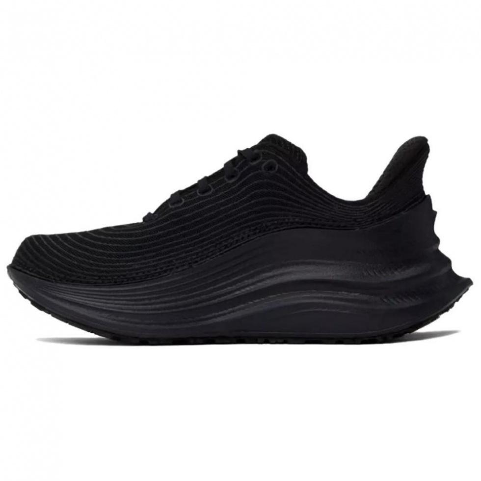 Comme Des Garcons x HOKA ONE ONE Anti-Slip Wear-Resistant Low-Top Casual Running Shoes Unisex Black Gold купить в интернет-магазине Yoocart с быстрой доставкой по России.