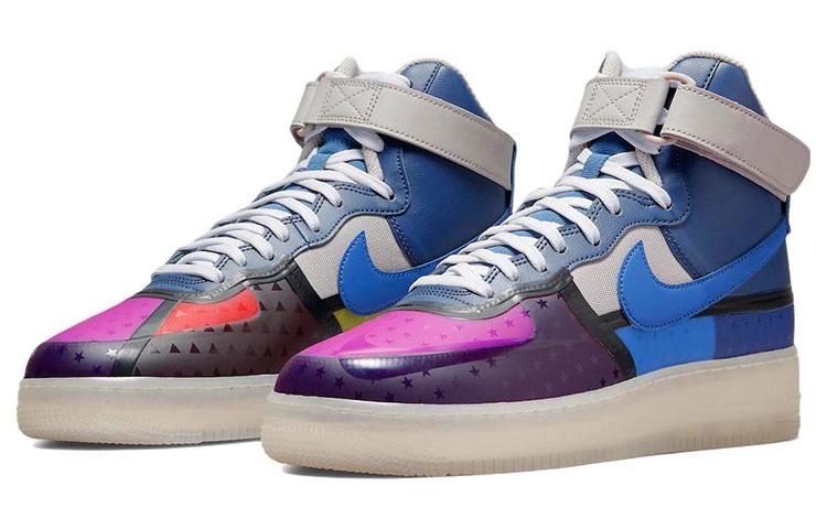 Nike Air Force 1 High '07 Premium Thunder Blue Pink Prime купить в интернет-магазине Yoocart с быстрой доставкой по России.