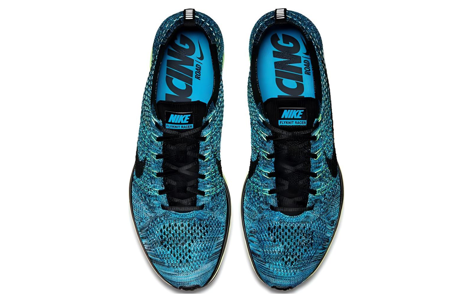 Nike Flyknit Racer Blue Gecko купить в интернет-магазине Yoocart с быстрой доставкой по России.