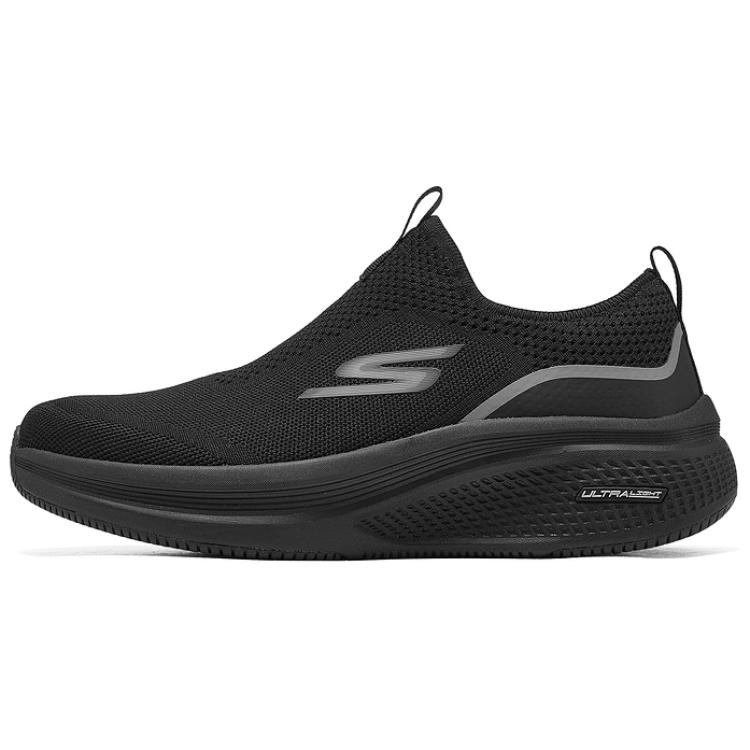 Skechers MEN'S GO Anti-Slip And Wear-Resistant Support Low-Top Running Shoes Men's All Black