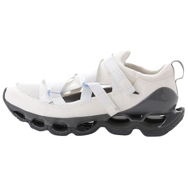 Emmi x Mizuno Wave Prophecy Strap Anti Slip Wear Resistant Low Top Casual Running Shoes Women's White