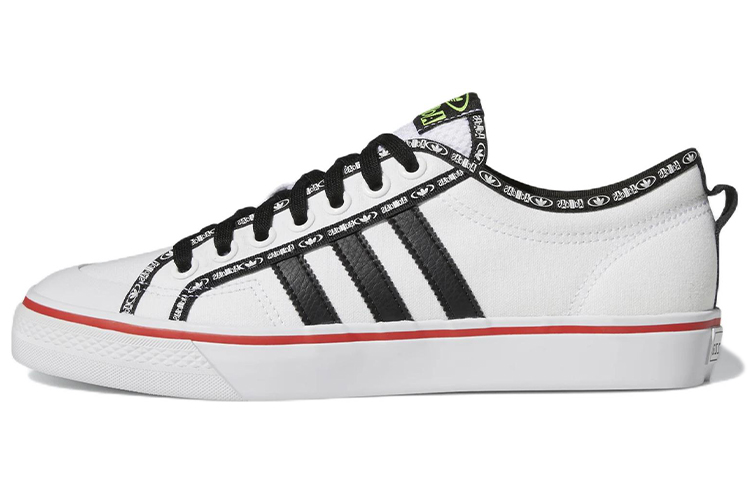 Adidas Nizza 'White Vivid Red'