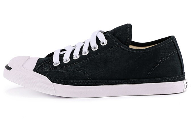 Converse Jack Purcell Lp Ls Low Top Black Women's