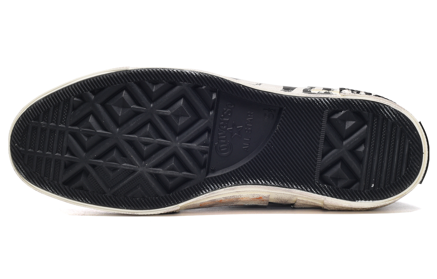 Converse Chuck 70 Hacked Heel CUS ID Anti-Slip Wear-Resistant High-Top Canvas Shoes Unisex Black White Gray купить в интернет-магазине Yoocart с быстрой доставкой по России.