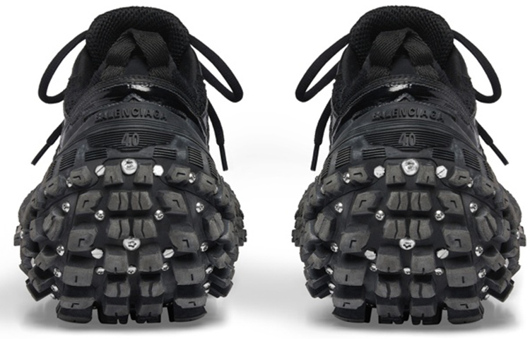 Balenciaga Bouncer Defender Screw Sneakers 'Worn Out Black' купить в интернет-магазине Yoocart с быстрой доставкой по России.