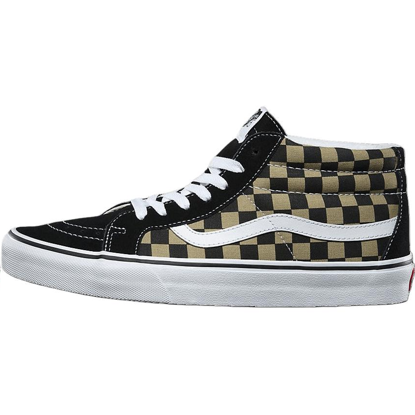 Vans SK8 MID Top Skateboard Shoes Unisex Black Brown купить в интернет-магазине Yoocart с быстрой доставкой по России.