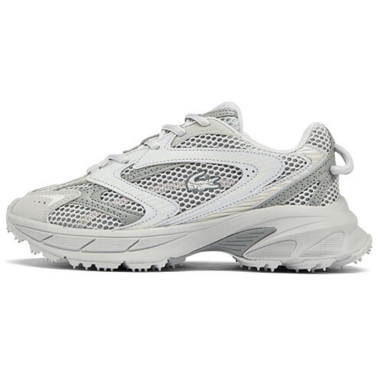 LACOSTE L003 Wear-Resistant Low-Top Casual Shoes Women's Gray