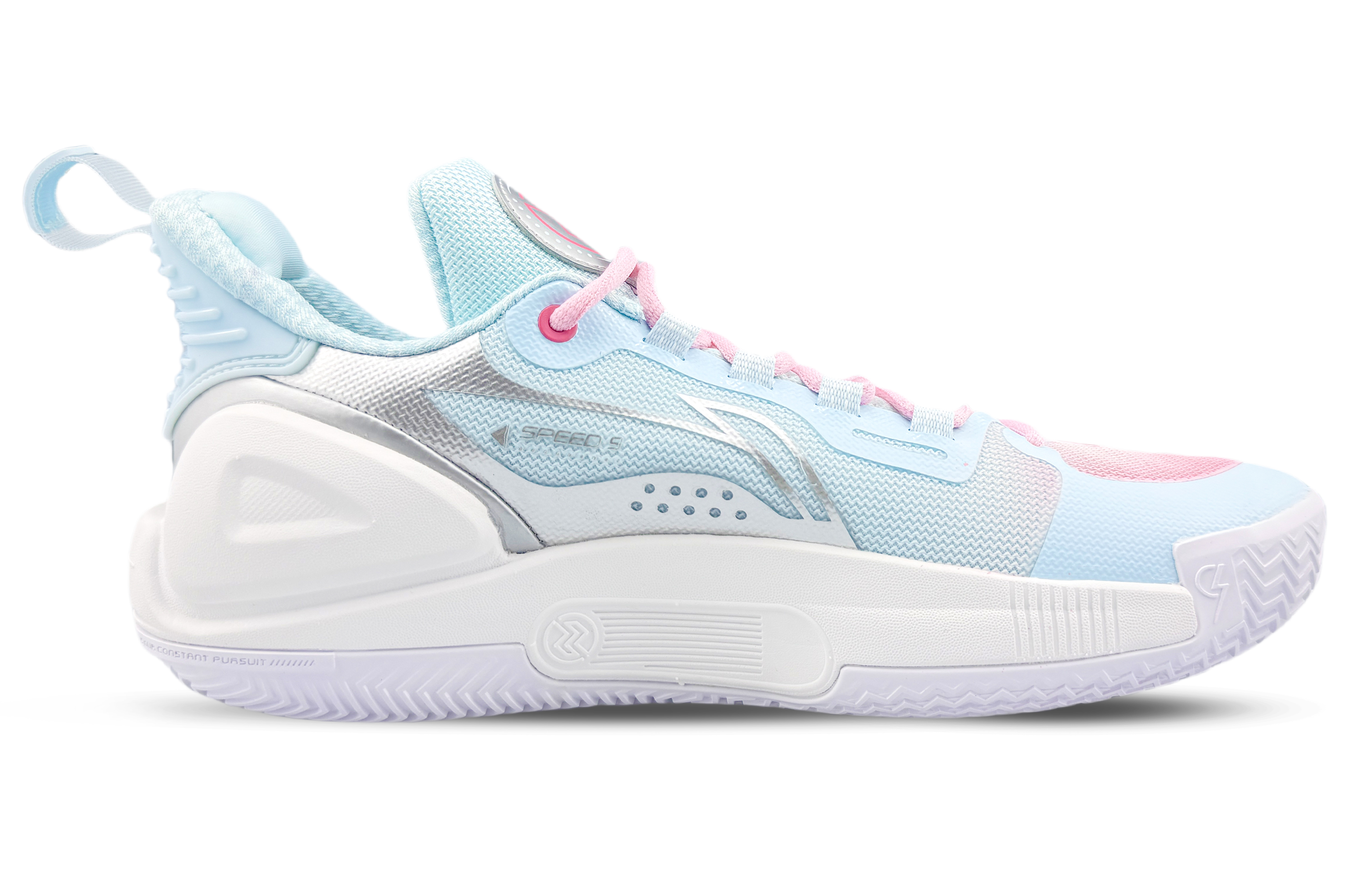 LiNing Speed 9 Shock Absorbers Slip Resistant Abrasion Resistant Low Top Basketball Shoes Men's Light Blue купить в интернет-магазине Yoocart с быстрой доставкой по России.