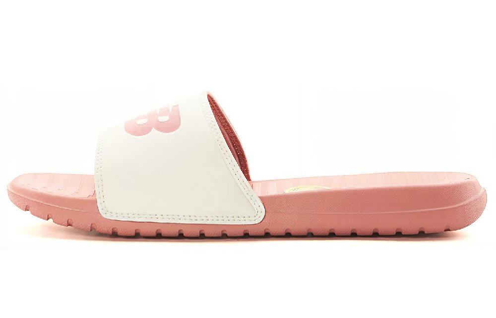 New Balance 130 Fashion Colorblock Casual Sports Slippers Pink White