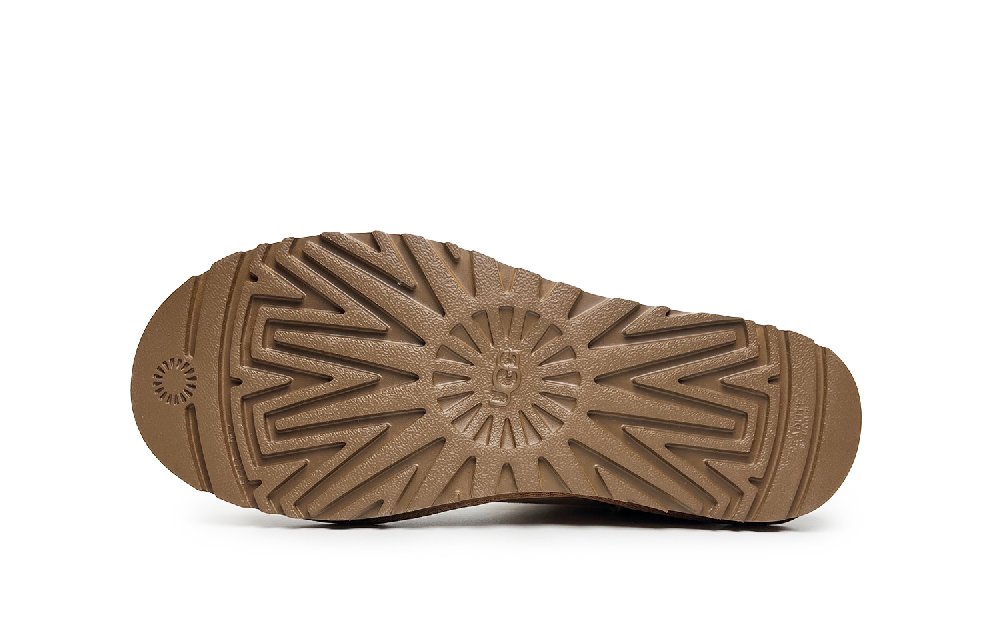 UGG CLASSIC MINI Warm Winter Sun Short Snow Boots Women's Tan