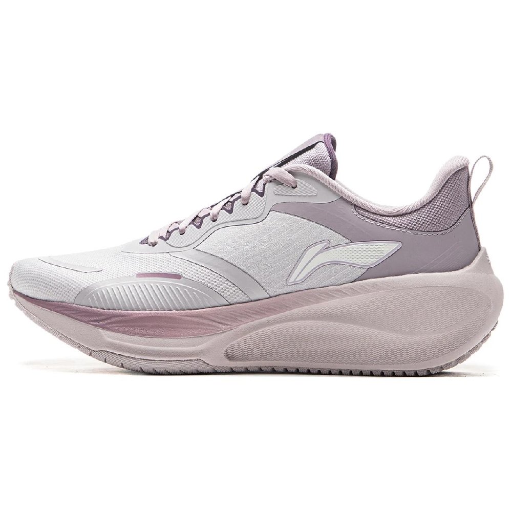 LINING Wuyue 2.0 Protective Edition Running Shoes Women's Low Top Smoky Purple Gray/Brocade Purple