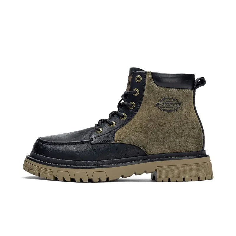 Dickies Crew Martin Boot 4.5cm Men's Black Khaki