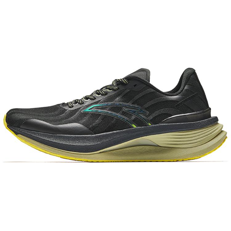 Anta Champion 3rd Gen PRO Wear-Resistant Low-Top Running Shoes Men's Black Green