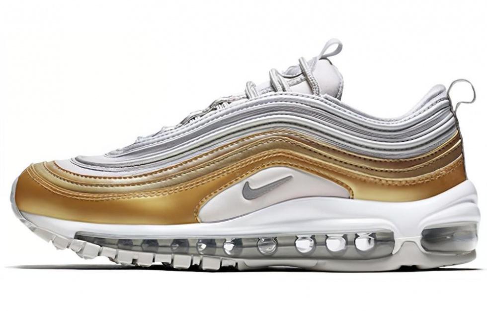 Nike Air Max 97 Vast Grey Metallic Gold Women's