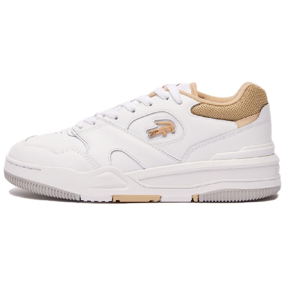 LACOSTE Lineshot Low-Top Skateboard Shoes Women's White
