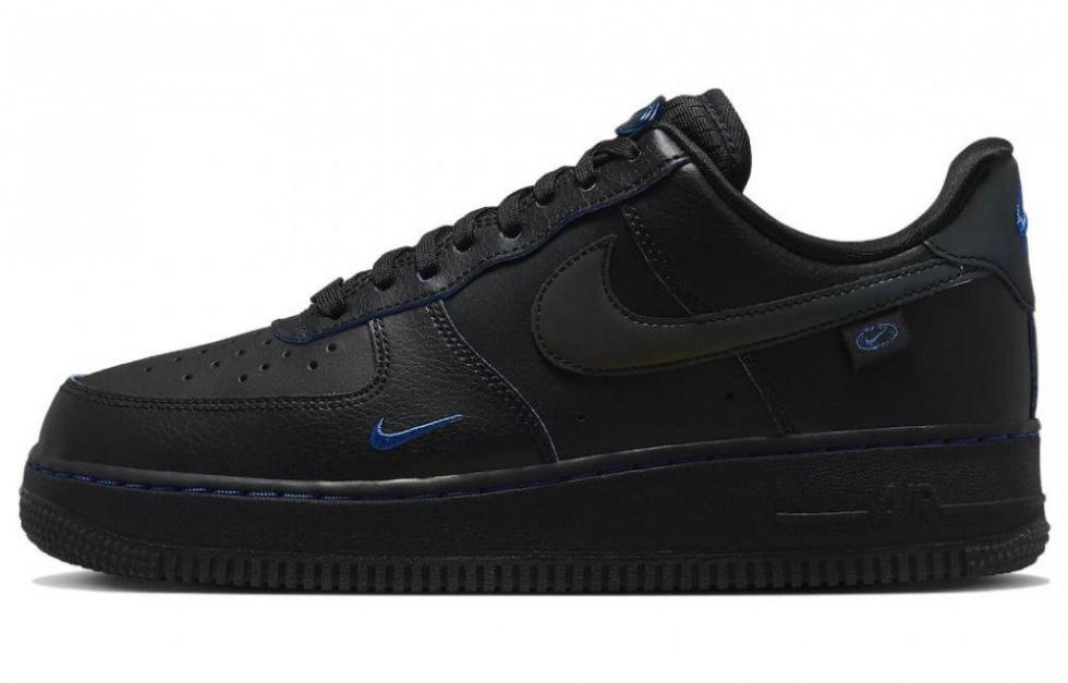 Nike Air Force 1 Low '07 Lx 'Worldwide Pack Black Game Royal' Women's