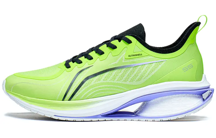 LiNing WuShi 5S 3.0 Slip Resistant, Abrasion Resistant, Breathable Low top Running Shoes Men's Vanilla Green