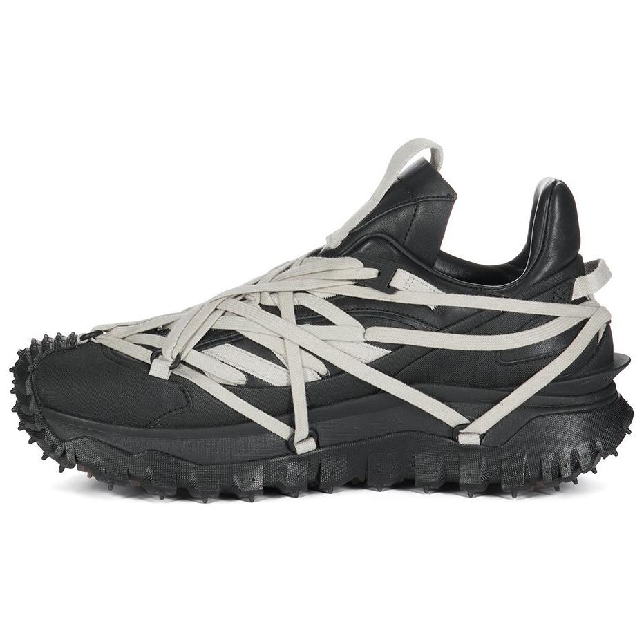 RICK OWENS x Moncler Trailgrip Low-Top Casual Shoes Unisex Black