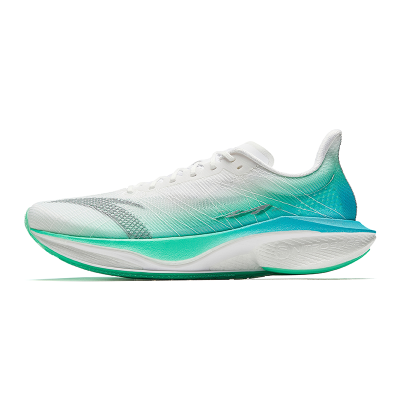 Anta Mach 4Pro V2 Slip Resistant, Breathable, And Resilient Low Top Casual Running Shoes Men's White Blue