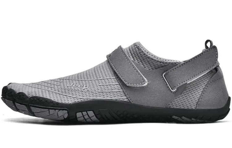 Jeep Low Top Casual Shoes Men's Gray