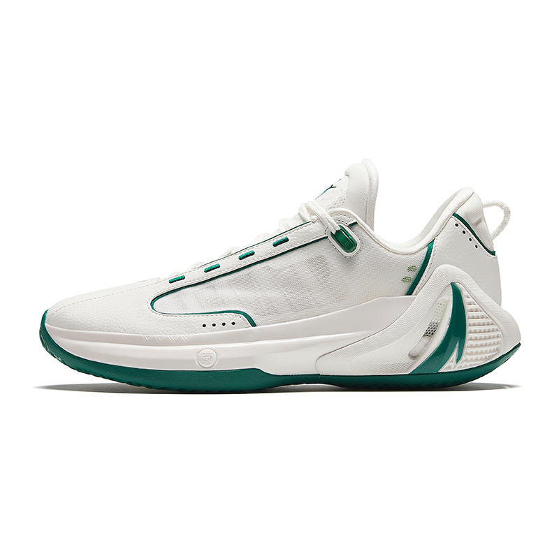 Anta GH4 Cushioning Wear-Resistant Low-Top Basketball Shoes Men's Malachite Green