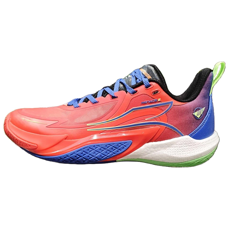 361° Blitz 2 Basketball Shoes Men's Low top Bird Of Paradise Red, Game Blue