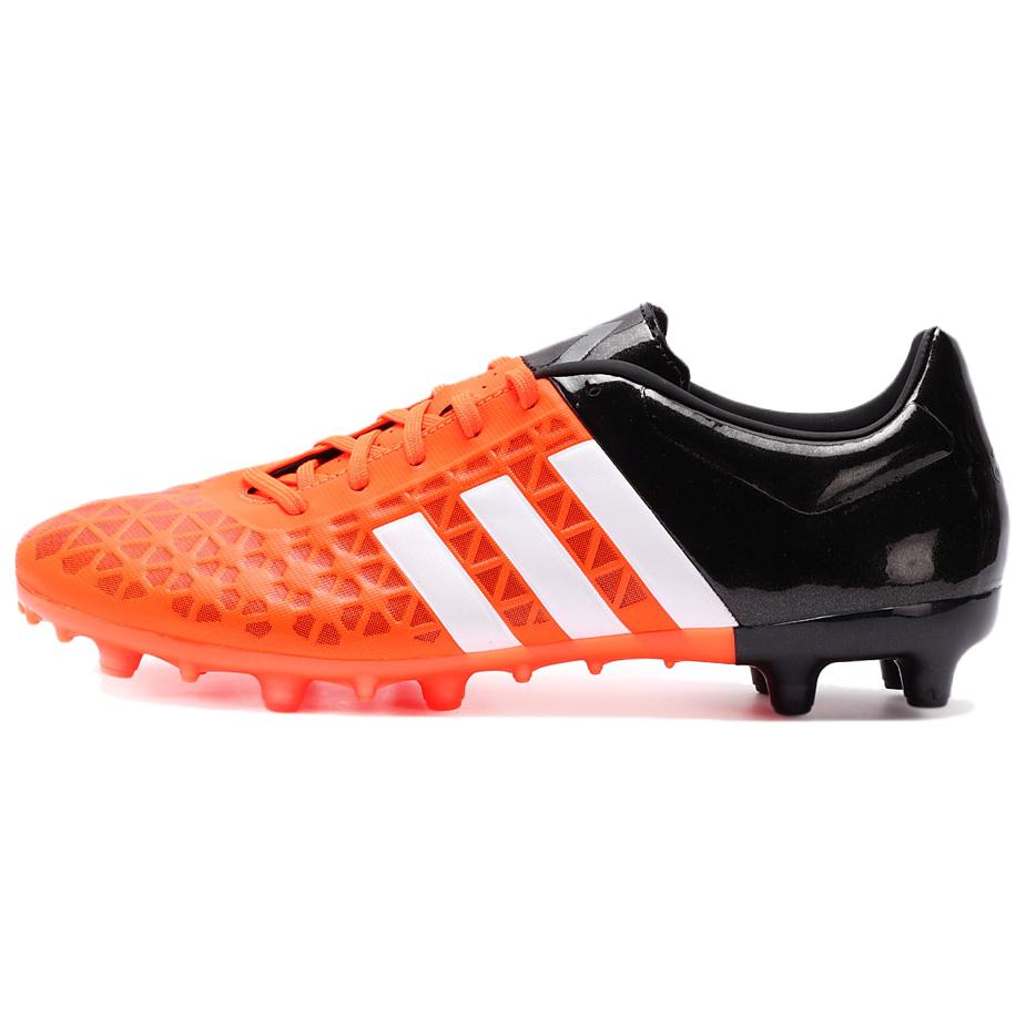 Adidas Ace AG Short Rubber Studs FG Long Rubber Studs Anti Slip Wear Resistant Soccer Shoes Men's Orange Black