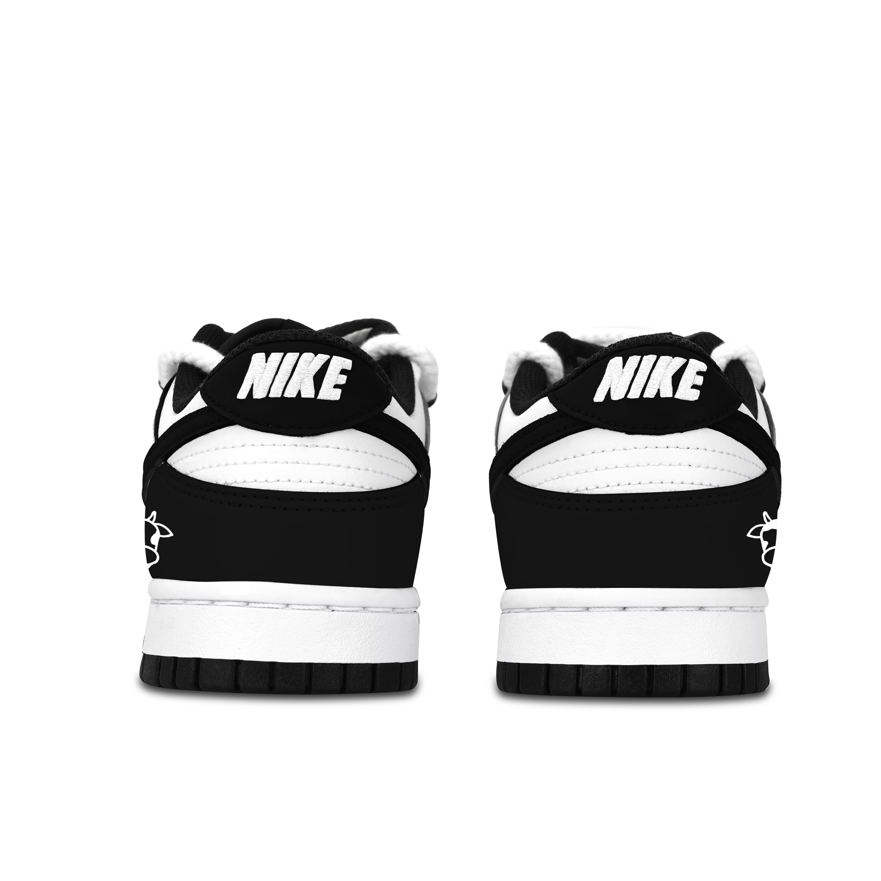 Nike Dunk Black White Cow Black Shoe Box Abrasion Resistant Low top Skateboard Shoes Unisex купить в интернет-магазине Yoocart с быстрой доставкой по России.