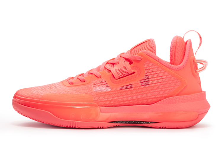 361° Ultra Star 1.0 Pro Basketball Shoes Men Low-Top Fluorescent Begonia Pink/Starfish Pink