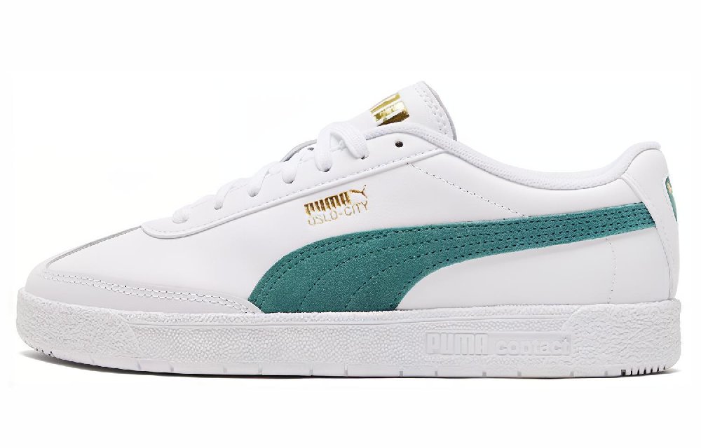 PUMA Oslo City Casual Board Shoes White/Green
