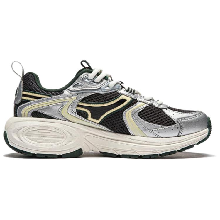 LiNing Low-Top Casual Shoes Women's Silver Black купить в интернет-магазине Yoocart с быстрой доставкой по России.