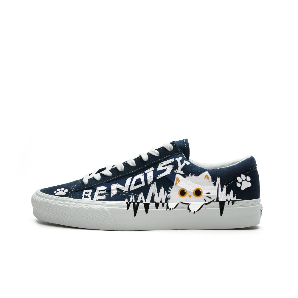 Vans Style 36 Abrasion Resistant Low Top Skateboard Shoes Unisex Blue White