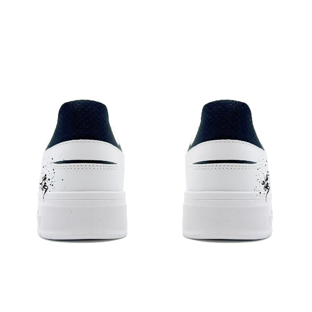 Adidas Neo Courtbeat Treading On Snow To Seek Plum Blossom Low Top Skateboard Shoes Men's White Black