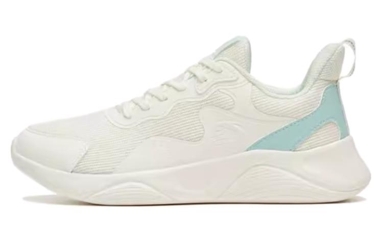 Anta Durable Breathable Low-Top Running Shoes Women's White Blue