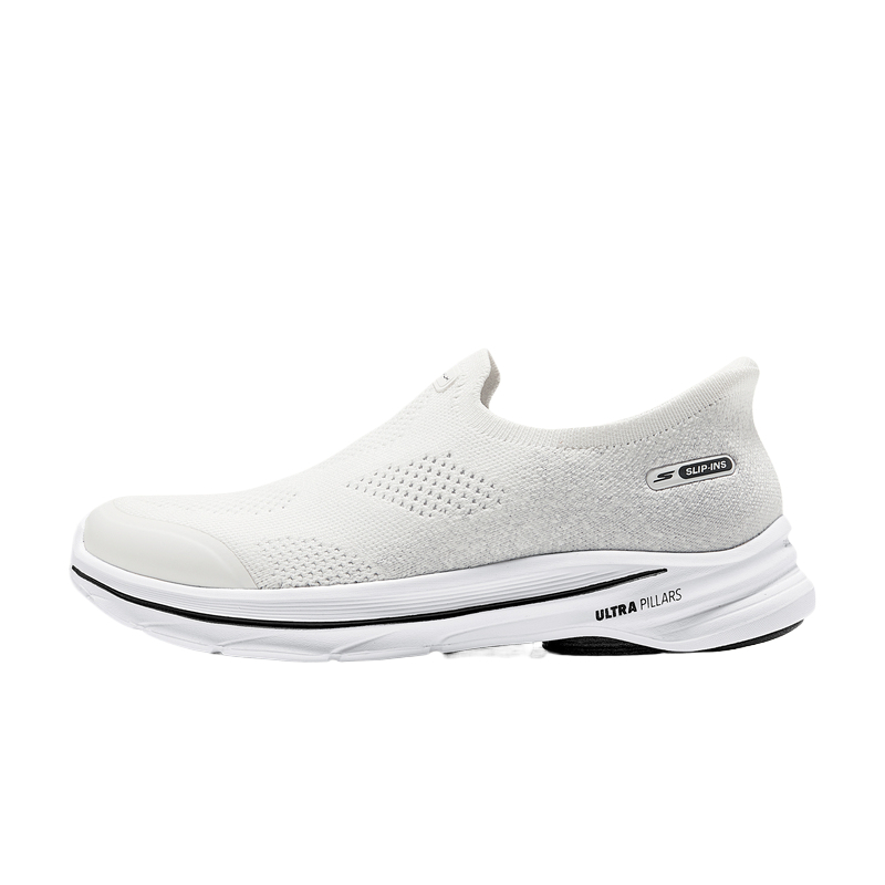 Skechers Women's GO WALK Abrasion Resistant Low Top Casual Shoes Women's White