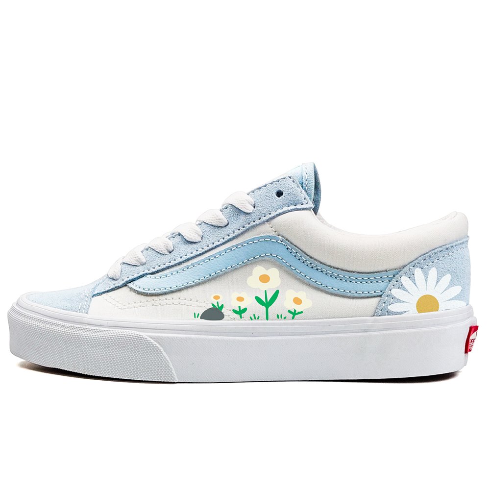 Vans Style 36 Slip Resistant, Abrasion Resistant, Lightweight Low Top Skateboard Shoes Unisex Carolina Blue
