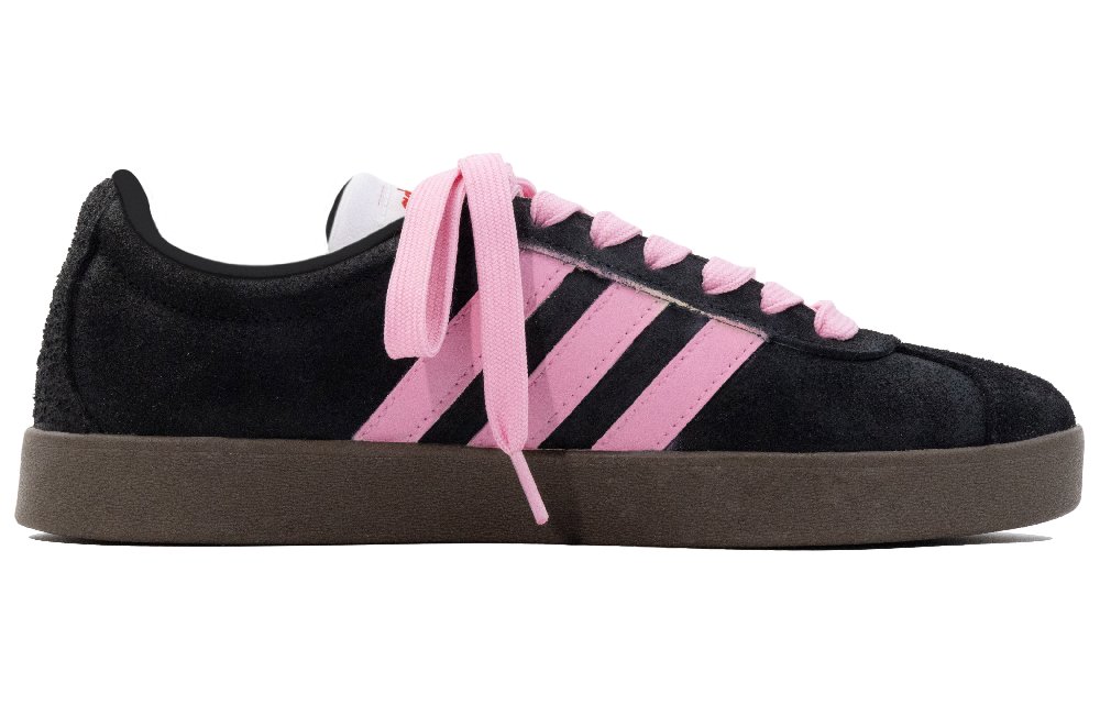 Adidas Neo VL Court 2.0 Moon Mail, Cool Berry Pink Shock Absorbers Low Top Skateboard Shoes Unisex Pink