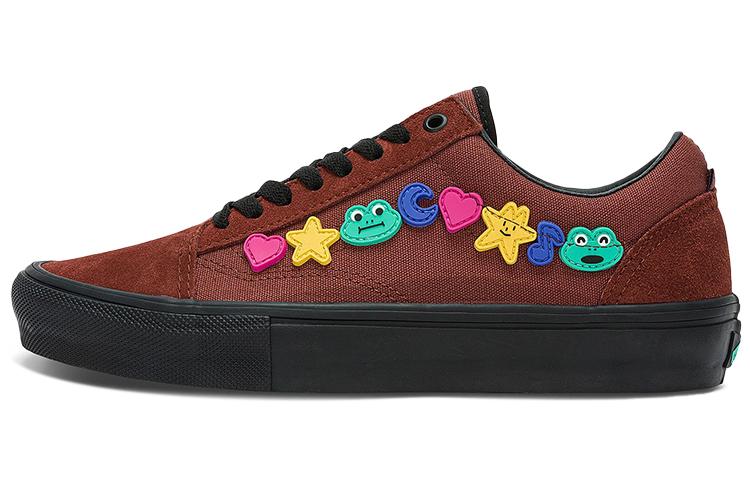 Vans Old Skool Frog Skateboards Brown